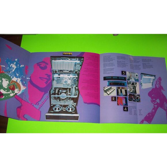 444 ROCK OLA 1971 ORIGINAL JUKEBOX PHONOGRAPH SALES FLYER BROCHURE - Picture 3 of 4